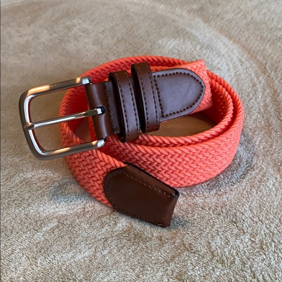 Saddlebred Fabric Stretch Leather Belt - Picture 1 of 3